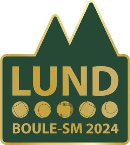 Logotyp för Boule-SM 2024 i Lund